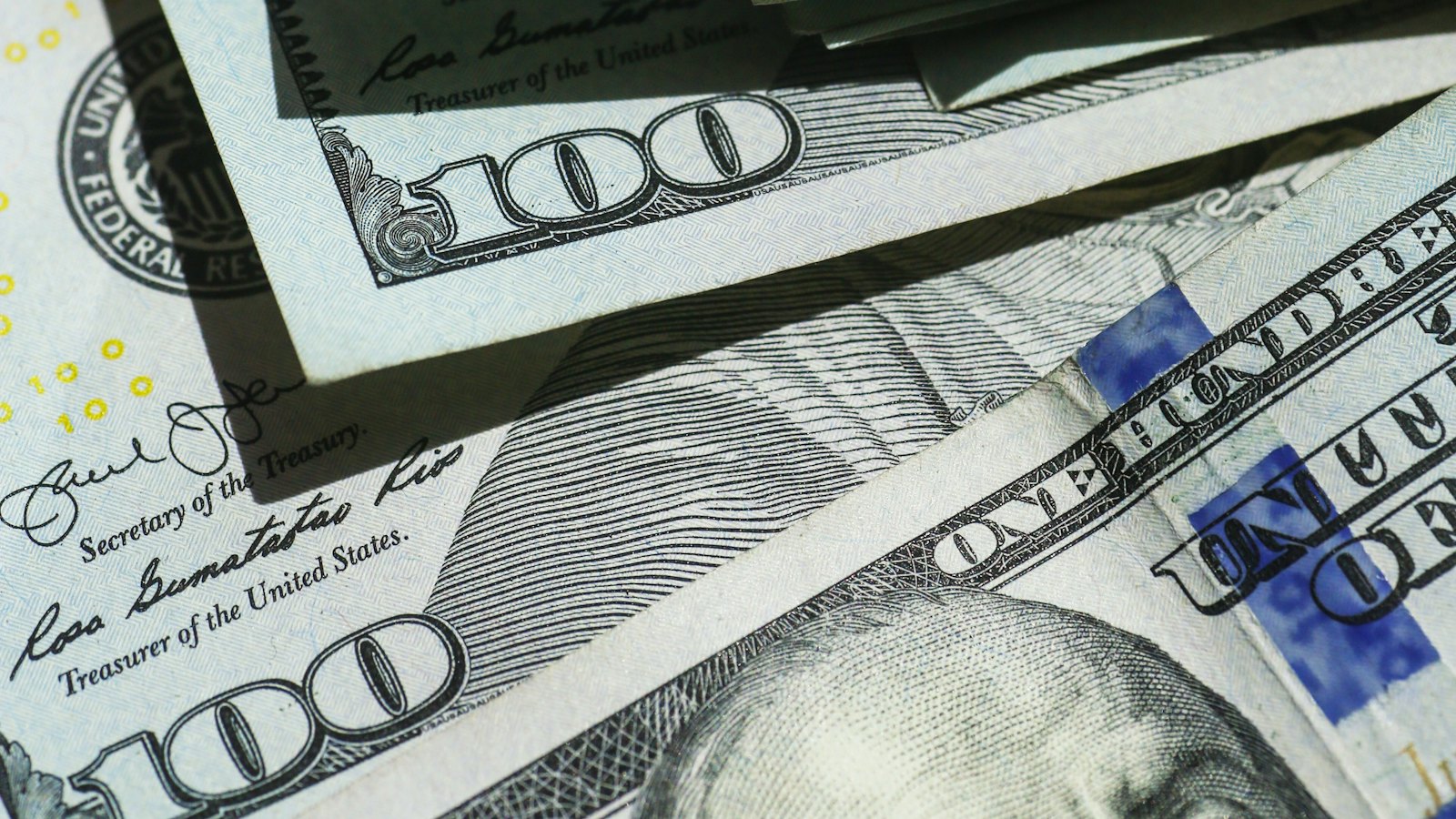 A stack of banknotes